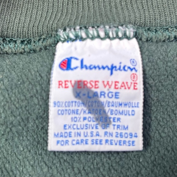 vintage luther college champion reverse weave sweatshirt - Picture 3 of 6